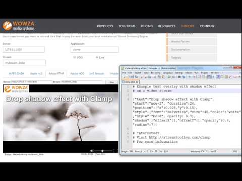 streamtoolbox's tweet card. Video caption with shadow effect