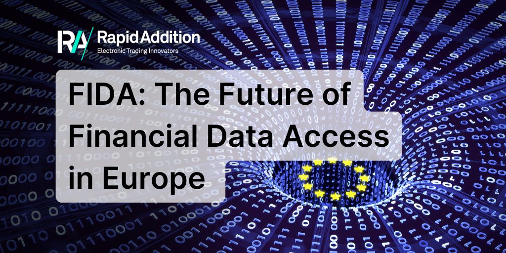 RapidAddition's tweet card. See how FIDA (Financial Data Access) can reshape European financial services. Industry leaders discuss its impact, challenges and use cases.