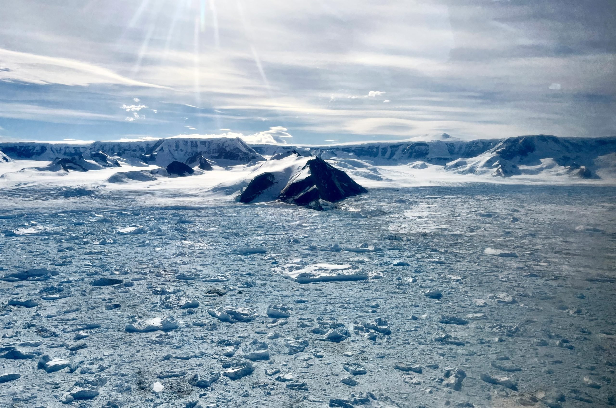 SciTechDaily1's tweet card. Antarctica’s Hektoria Glacier collapsed at record speed, revealing how quickly ice loss could drive sea level rise. A glacier on the eastern side of the Antarctic Peninsula has undergone the fastest...
