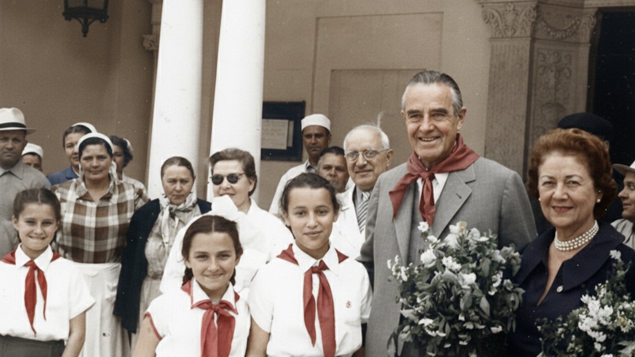 Robert4787's tweet card. In 1945, Soviet children presented the U.S. ambassador with a handmade replica of the Great Seal—behind its wooden surface hid a battery‑free listening device known only as “The Thing.” The bug hung...