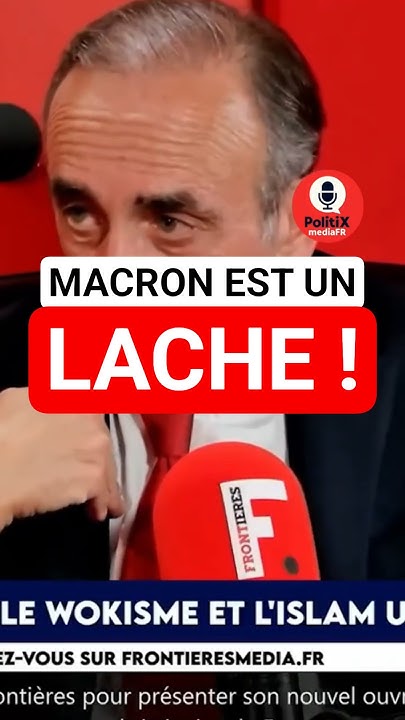 KOSKAS3's tweet card. Eric Zemmour: Emmanuel Macron est un LACHE !