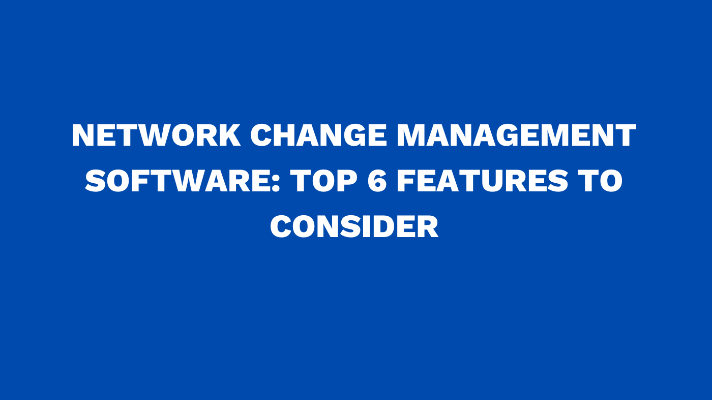 VirimaTech's tweet card. Discover the essential features to look for in network change management software, ensuring efficiency and seamless integration in your network operations.