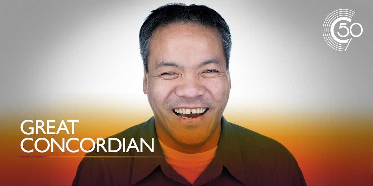 ConcordiaAlumni's tweet card. Jennison Asuncion, BA 97, MA 01, is a force in the field of digital accessibility whose journey from Montreal to Silicon Valley was motivated by a commitment to drive positive change in the tech...