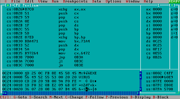 wolfcod's tweet card. After having written about DOS viruses, I felt it was my duty to analyze at least one, and for the record this must be one of those that…