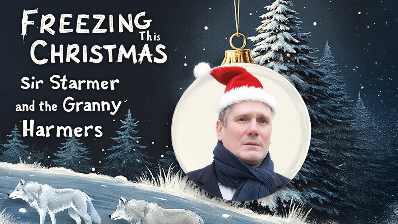 40kin3weeks's tweet card. Freezing This Christmas OFFICIAL VIDEO by Sir Starmer and the Granny...