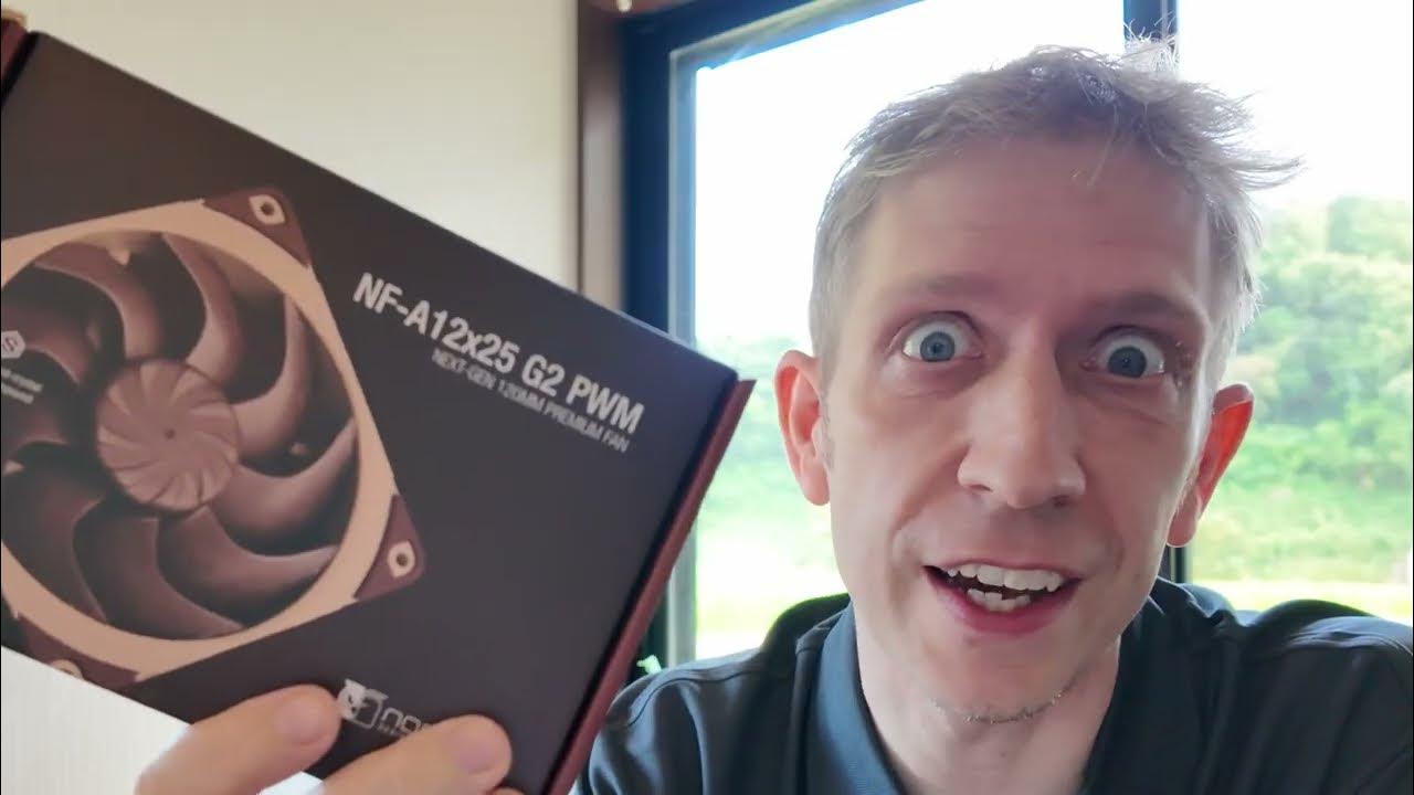 TechAceJP's tweet card. 【驚異の冷却性能】Noctua新型NF-A12x25 G2ファンを徹底比較！旧型との違いは？