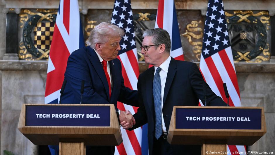 dwnews's tweet card. Britain bet on pomp and flattery to keep Donald Trump close. Could this strategy be a blueprint for the rest of Europe?