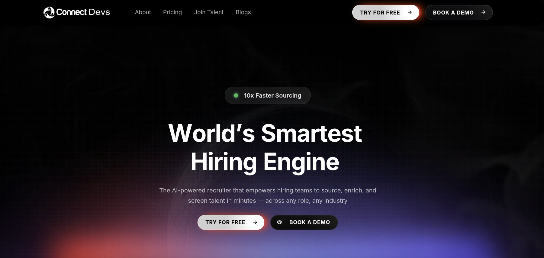 SydneyJame22814's tweet card. AI sources top talent from 800M+ profiles faster than any recruiter. Skip the resume pile.