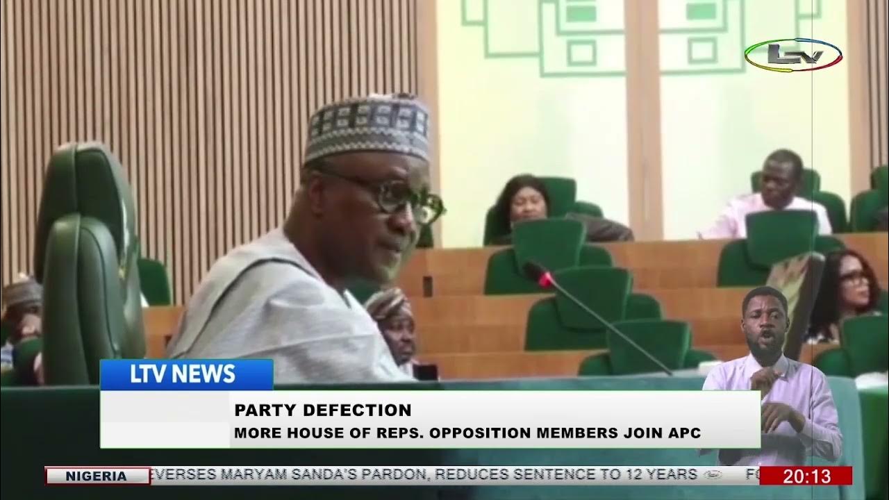 lagostelevision's tweet card. Party Defection: More House of Reps. Opposition Members Join APC