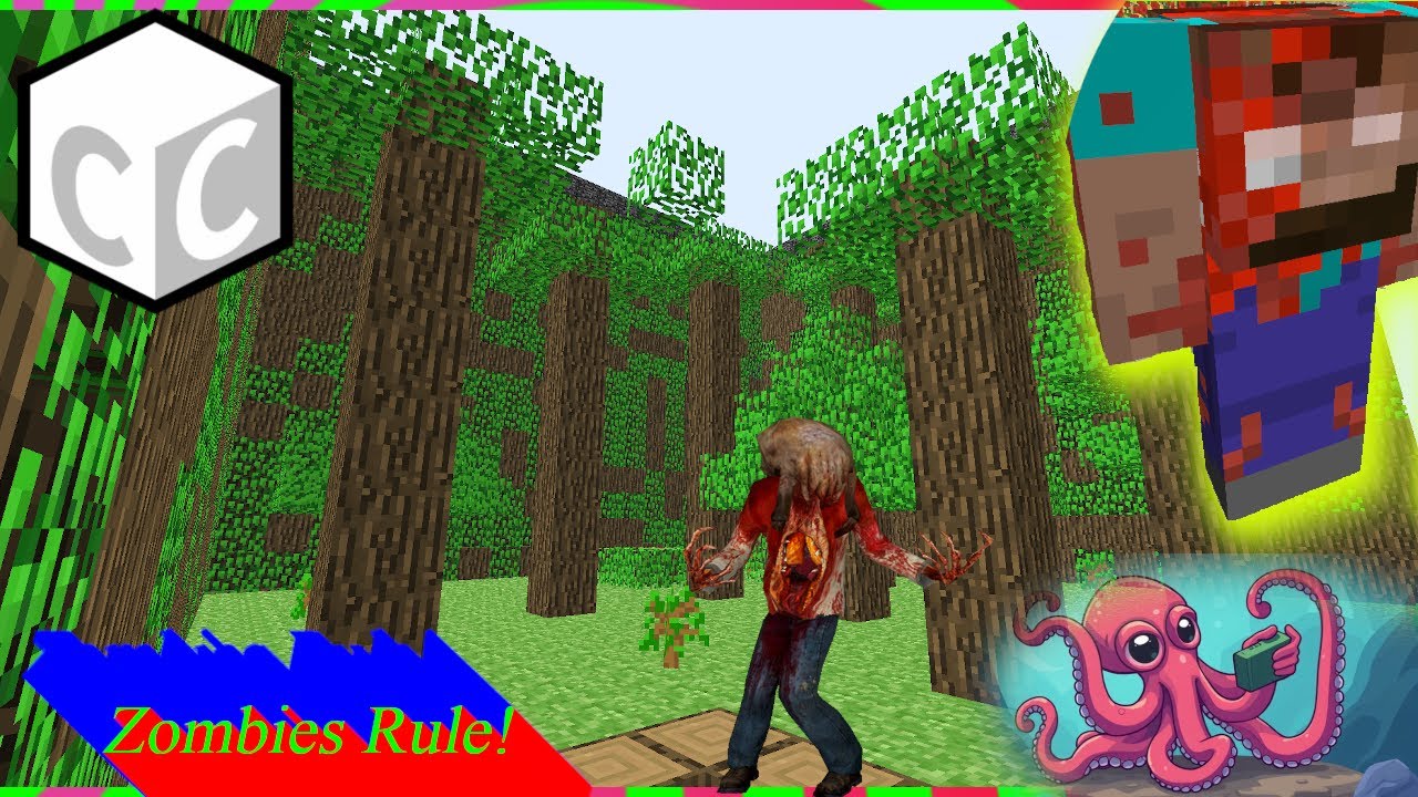 Squidygame's tweet card. Classicube – Humans vs. Zombies – Zombies Rule!