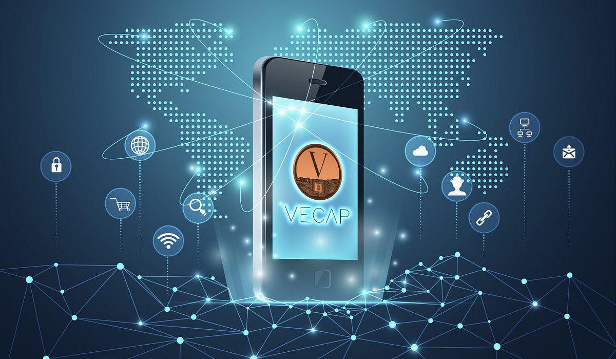 Vecap_io's tweet card. The ecosystem, developed by VeCap team, is ahead of the times and offers consumers a unique opportunity to use fully secure IoT devices…