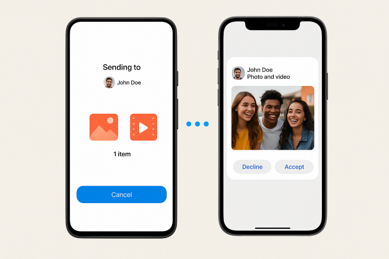 indiablooms's tweet card. Android users can share photos, videos, documents to iPhone, iPad and Mac using Quick Share. | One of India's leading Digital News Agency offering Breaking News round the clock. Why not read our...