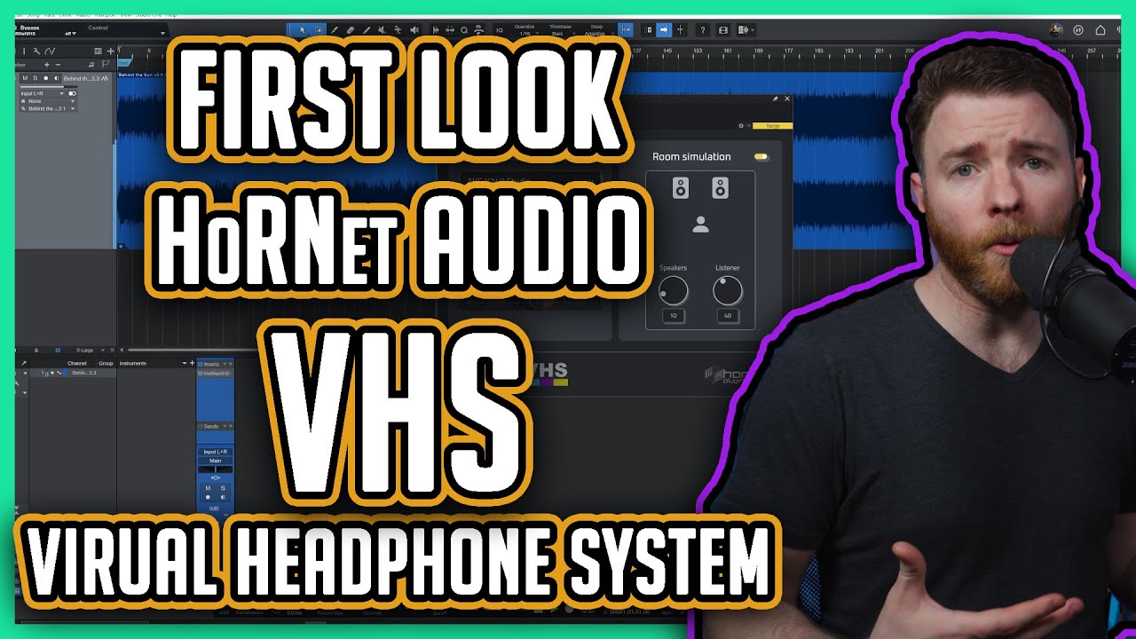 Sekrit_Studios's tweet card. First Look: HoRNet Audio VHS | Virtual Headphone System