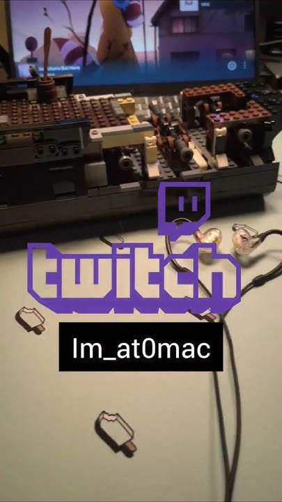 AT0MAC's tweet card. about to go live on twitch. sea ya! #lego #legobuild #legobuilder...