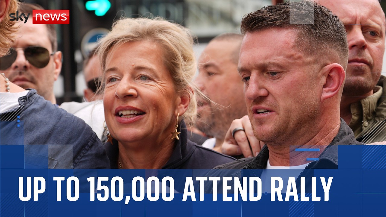 LizKershawDJ's tweet card. Why Tommy Robinson rally was different to any other