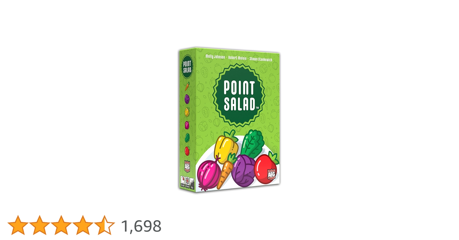 BoardAdd's tweet card. Alderac Entertainment Group | Point Salad Card Game in English for All Family | Strategic and...