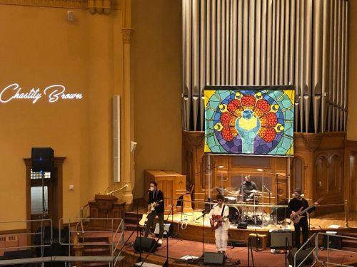 cadex_h's tweet card. So happy to have been part of Driven by Dignity concert presented by @vocalpointchorus for @theliftgarage. Great full and huge thank you to @cluesofficial @aa.johnsonortiz @raqueldiazart for the...