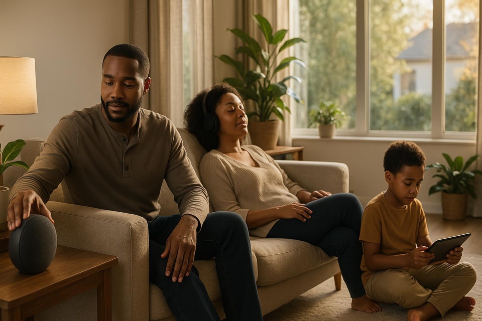 PhiTribe's tweet card. Discover how multi-platform audio transforms calm routines in Atlanta homes by making accessible media available wherever you need it most. This post explores practical strategies for integrating ...