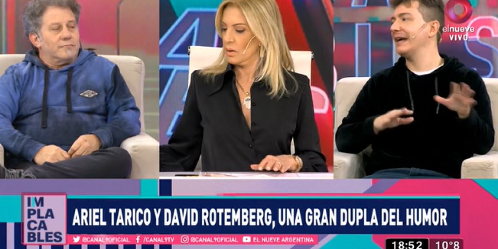 implacablesC9's tweet card. La dupla creativa está presentando su show teatral y en Implacables contaron cómo nacen sus personajes.