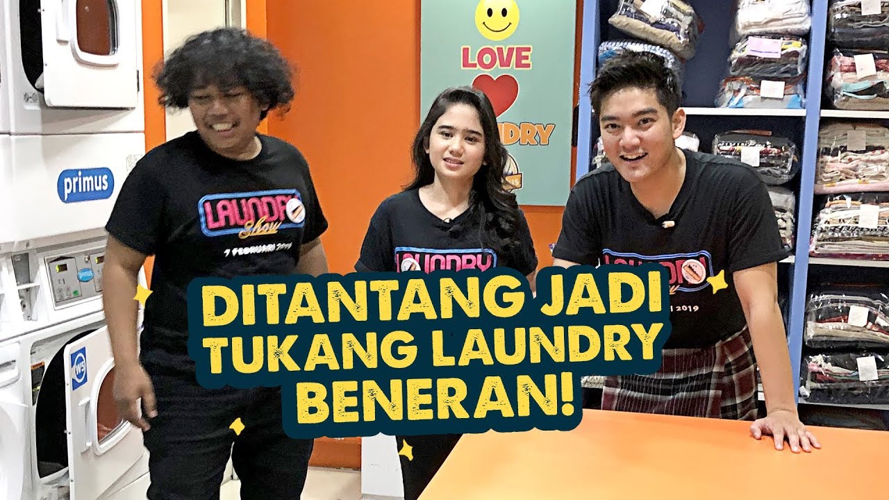 MVPPictures_ID's tweet card. BOY WILLIAM KELILING MALL PAKE SARUNG! #LaundryChallenge