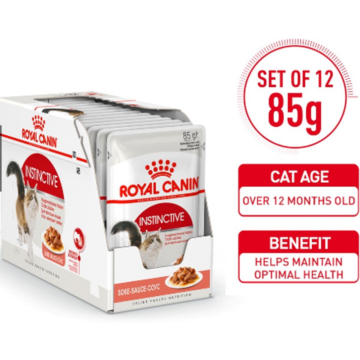 shujibhuji's tweet card. Royal Canin Instinctive Jelly Pack of 12 Pouches 85 grams each Wet Cat Food
