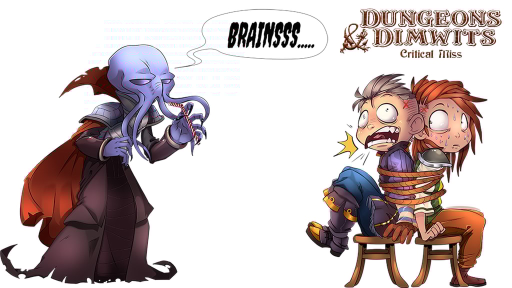 robertc's tweet card. A definitive collection of one-panel comics detailing the funny and absurd things we all experience when playing Tabletop RPGs.