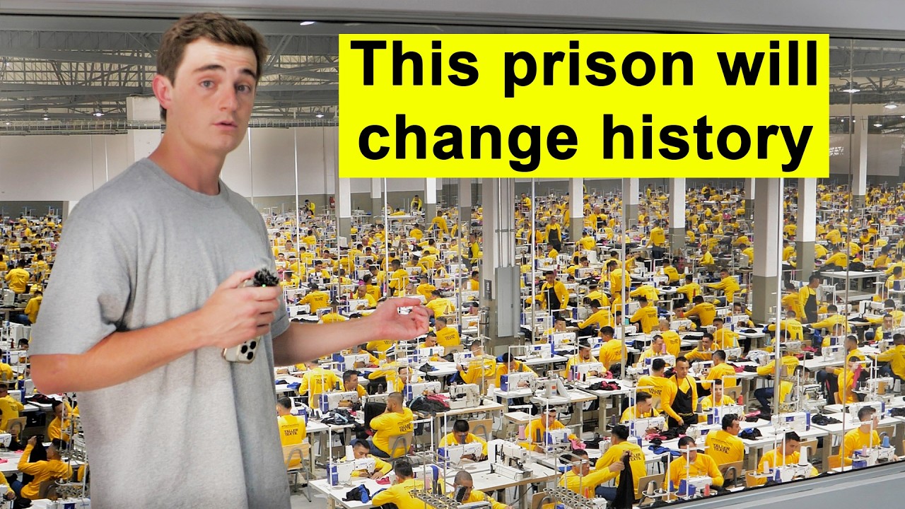 EricWiebols's tweet card. Inside the World’s Most Unconventional Prison | El Salvador Prisons