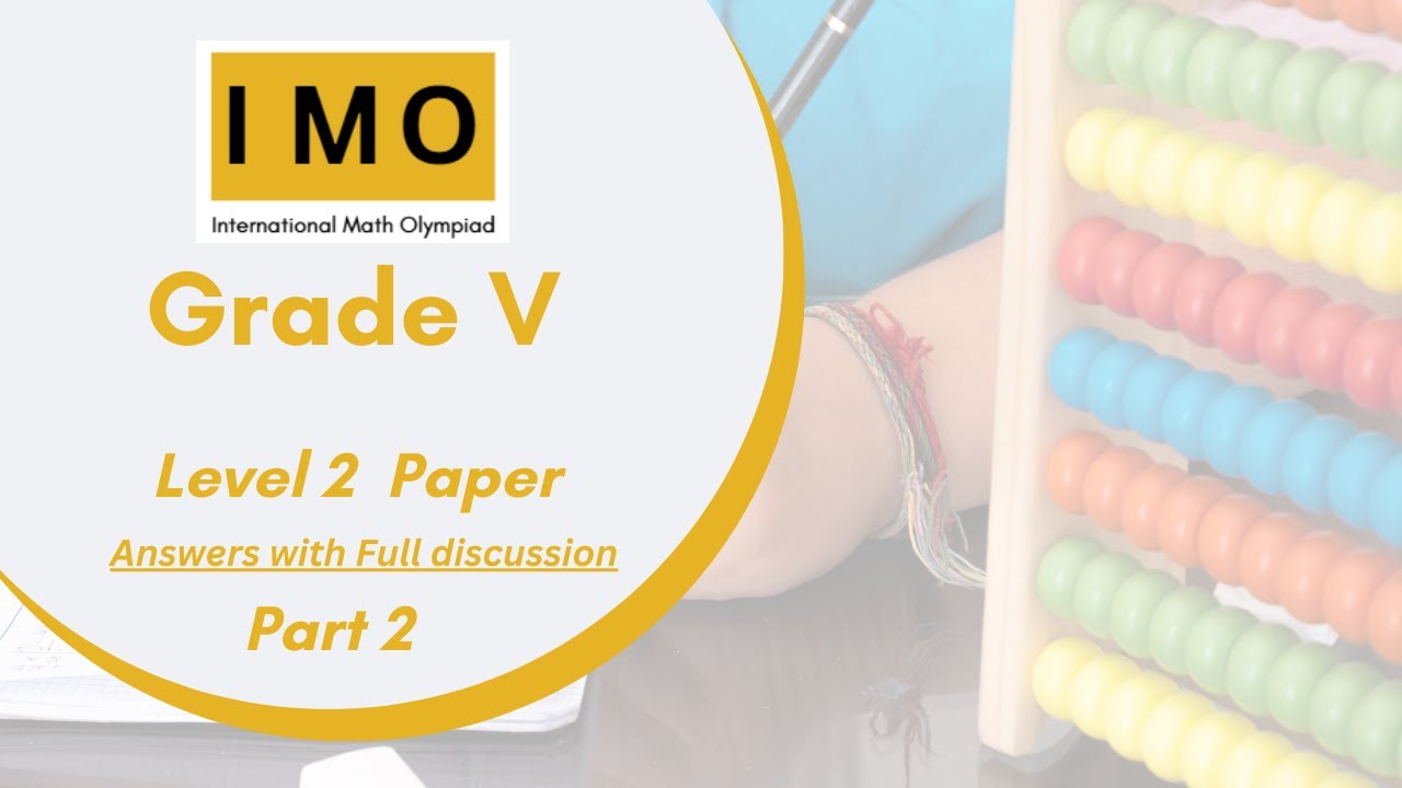 Indianonlinesc1's tweet card. International Math Olympiad (IMO) Level 2- SOF previous year paper...