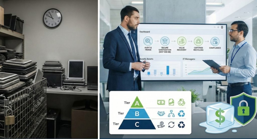 BuySellRamInc's tweet card. Discover the hidden economics of retired IT equipment. Learn how modern ITAD strategies maximize value, reduce risk, and streamline hardware disposition for laptops, servers, GPUs, and enterprise...