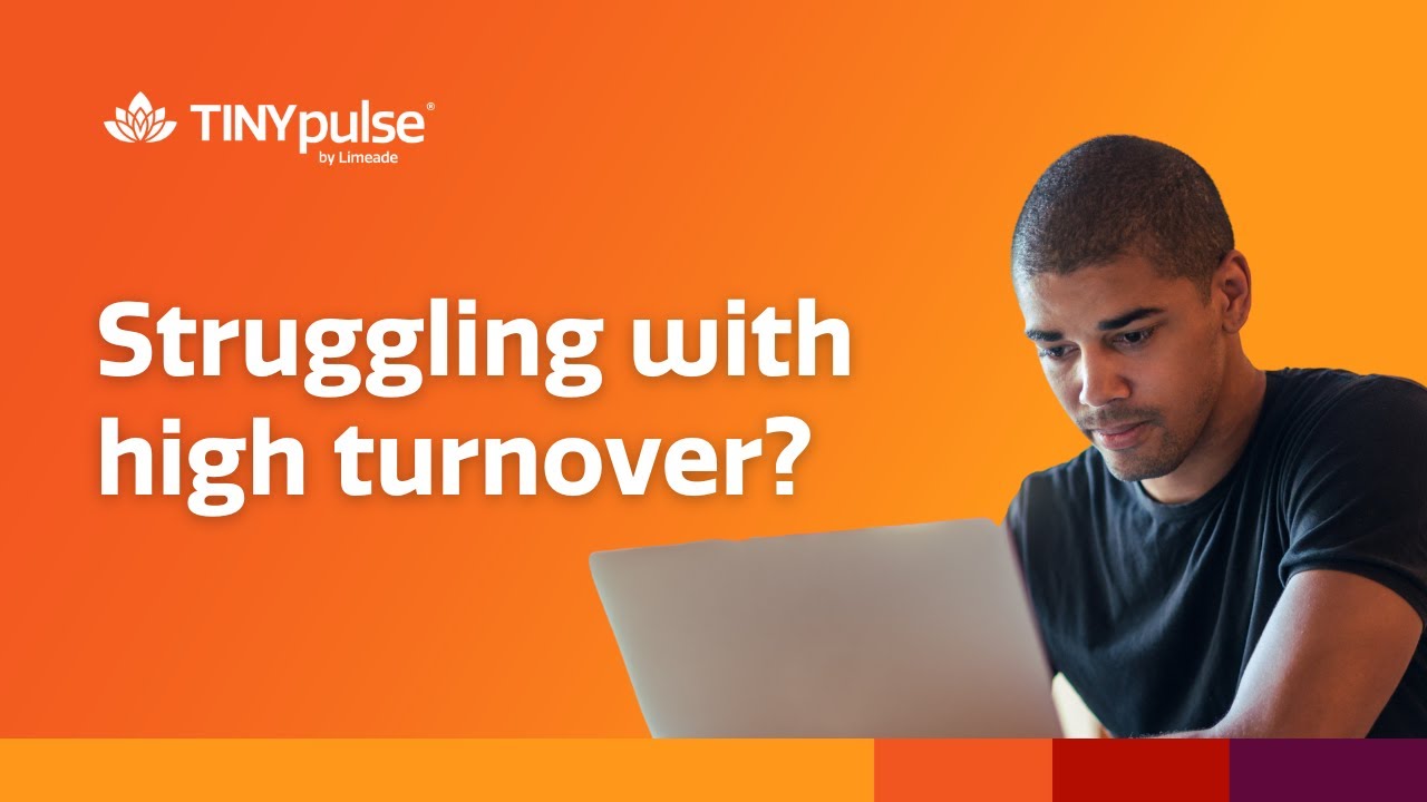 TINYpulse's tweet card. Struggling with high turnover? | Employee Engagement Software |...