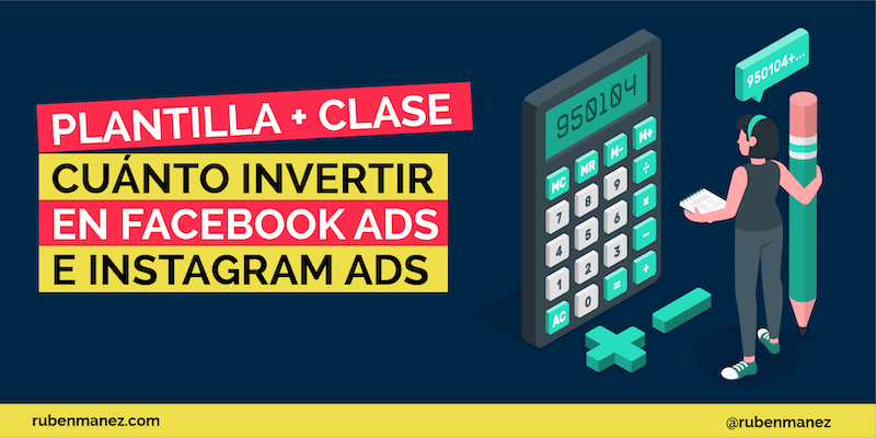 marta_mpp's tweet card. ¿No sabes cuánto gastar en publicidad en Facebook o Instagram? ✅Aprende cuánto invertir en Facebook Ads y haz campañas RENTABLES [Ejemplos ✚ VIDEO]