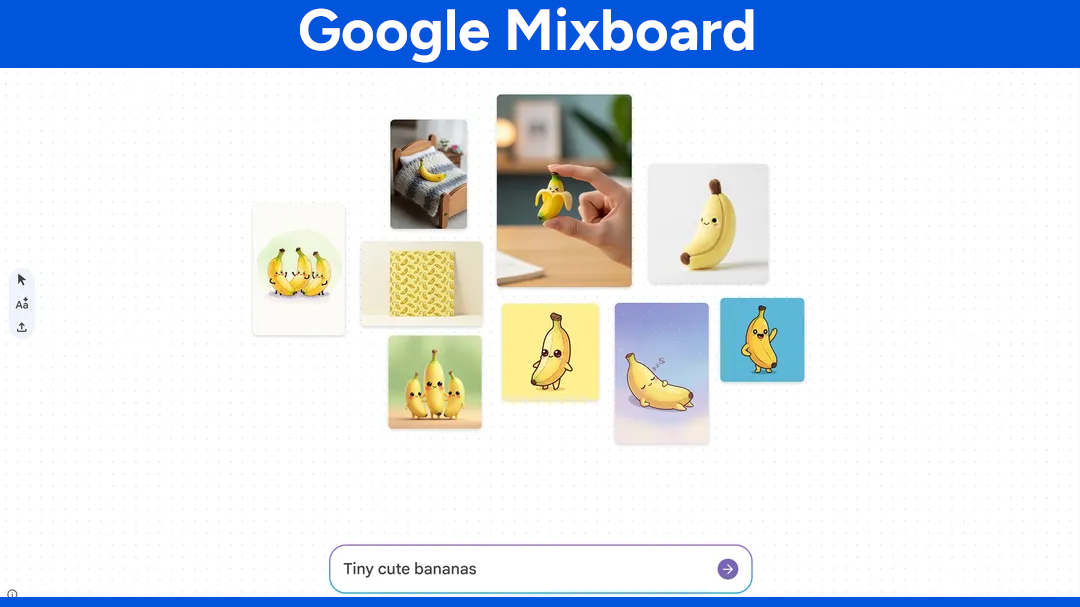 compromath's tweet card. Google has launched a new AI-powered tool called Mixboard. It is an experimental concepting board designed to help users create and refine ideas with images and text. Mixboard comes from Google Labs...