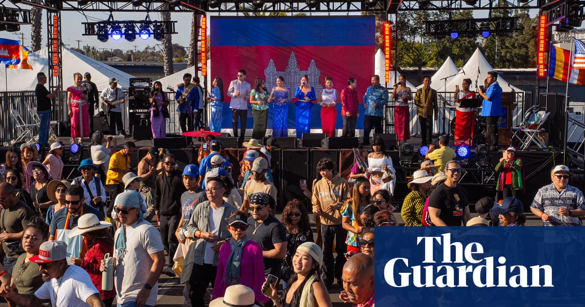 TheJoyProject1's tweet card. In Long Beach, city with the largest diaspora of Cambodians in the US, people dance, eat and reflect on the 1975 killings