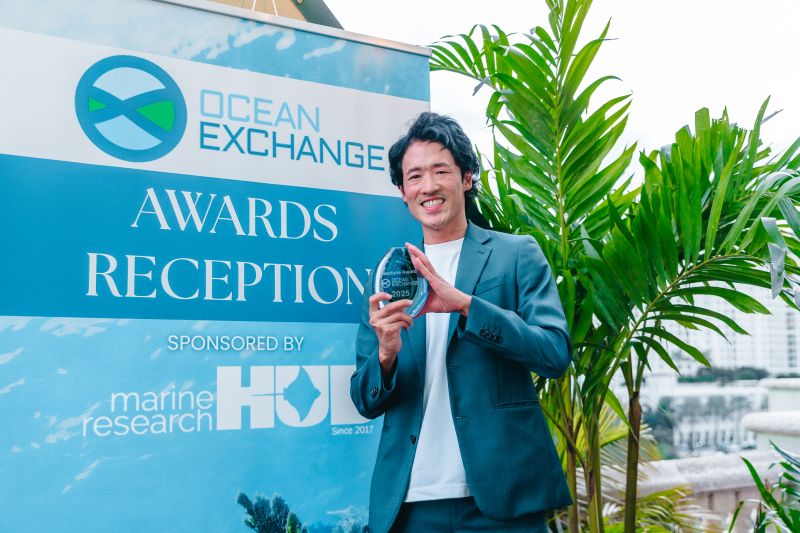 TheOceanExch's tweet card. Winner spotlight! 🌊 We are thrilled to showcase NeuralX, led by Founder & CEO Masaki Nakada, as one of this year’s three Neptune Award winners, receiving US $100,000, and this year's Ocean Enterpr...