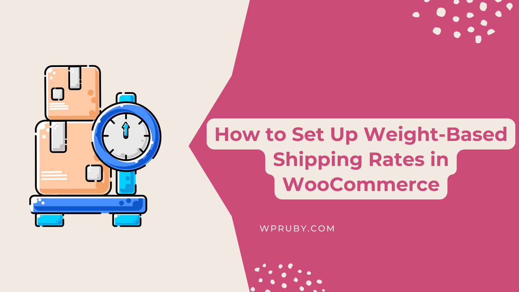 WPRubyPlugins's tweet card. Learn how to set up WooCommerce weight-based shipping rates easily using WooCommerce Simple Table Rates Pro. A complete step-by-step guide.