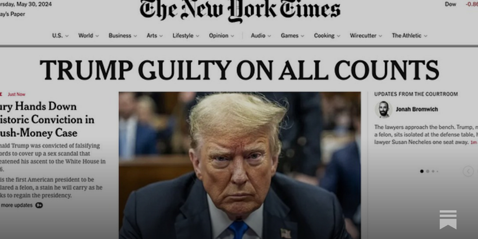 AlexanderSoros's tweet card. Despite the narrative, polls show that more than enough voters are concerned about sending a convict to the White House