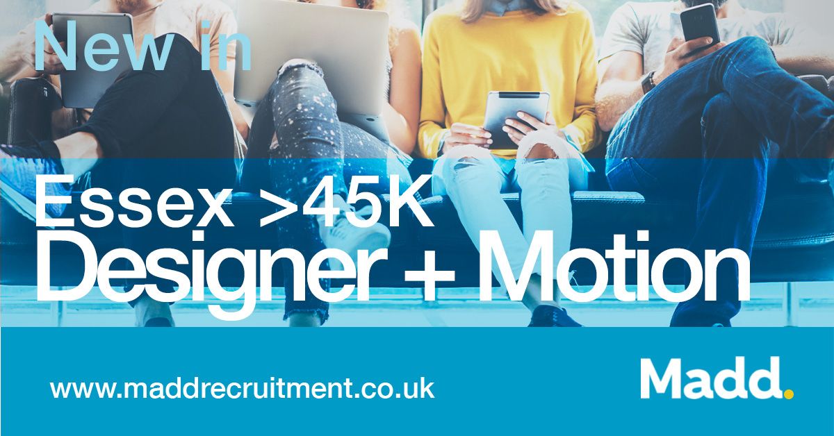 EngineTalent's tweet card. Mid to Senior Designer - Print - Social - Motion >c45K If you’ve been looking for a new Graphic Design position, something engaging, that challenges, then this could suit you. #essexjobs #suffolkjobs...