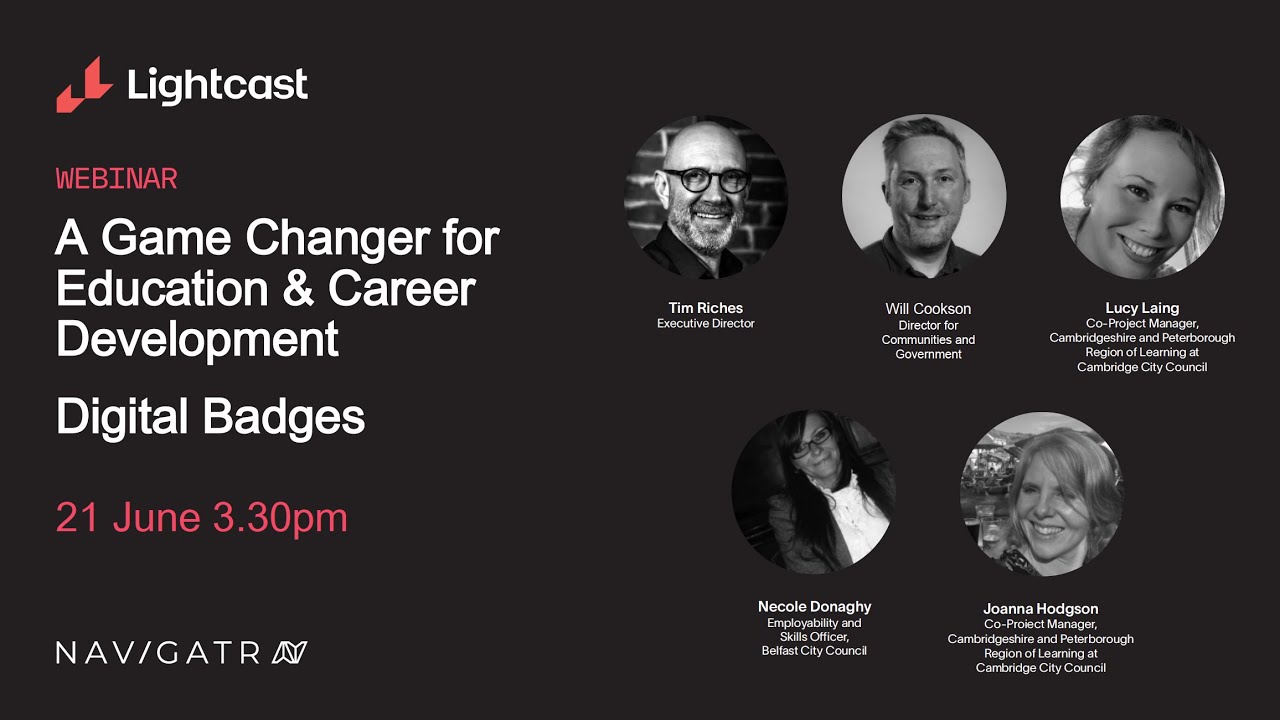 RegofLearning's tweet card. A Game Changer for Education & Career Development Digital Badges