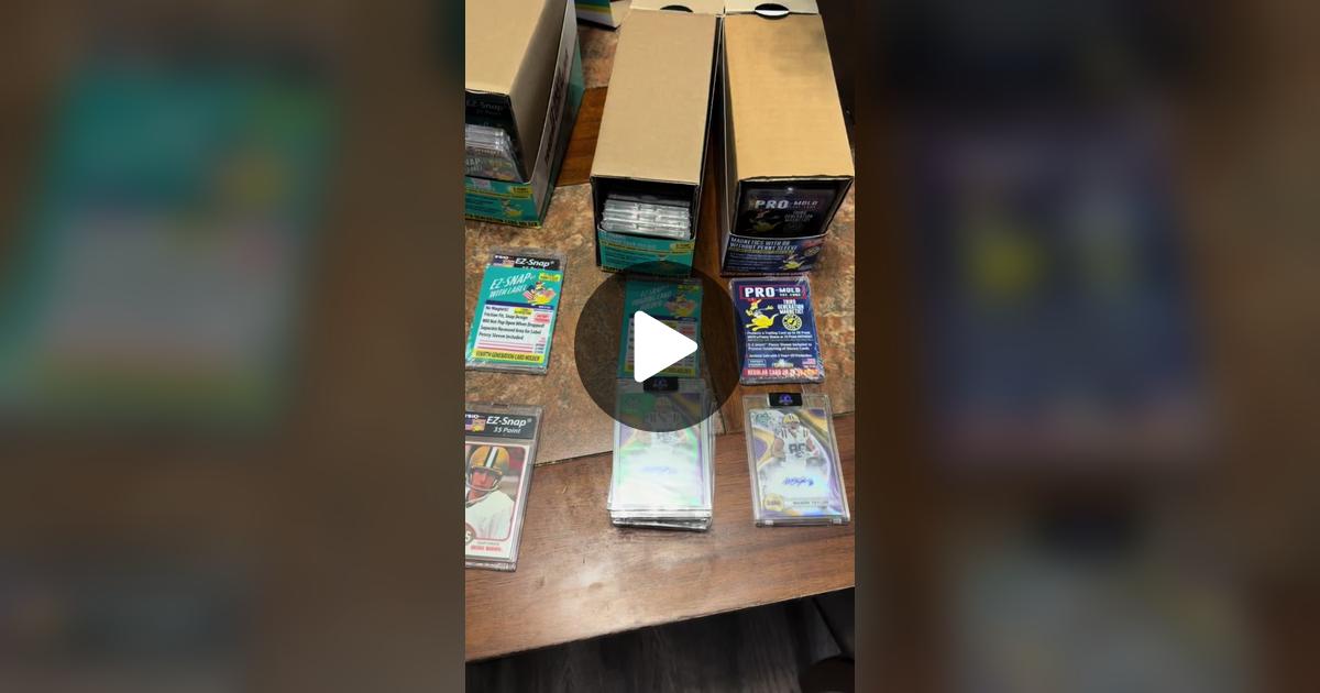 ProMold's tweet card. Check out DocScott Sports Cards LLC’s video.