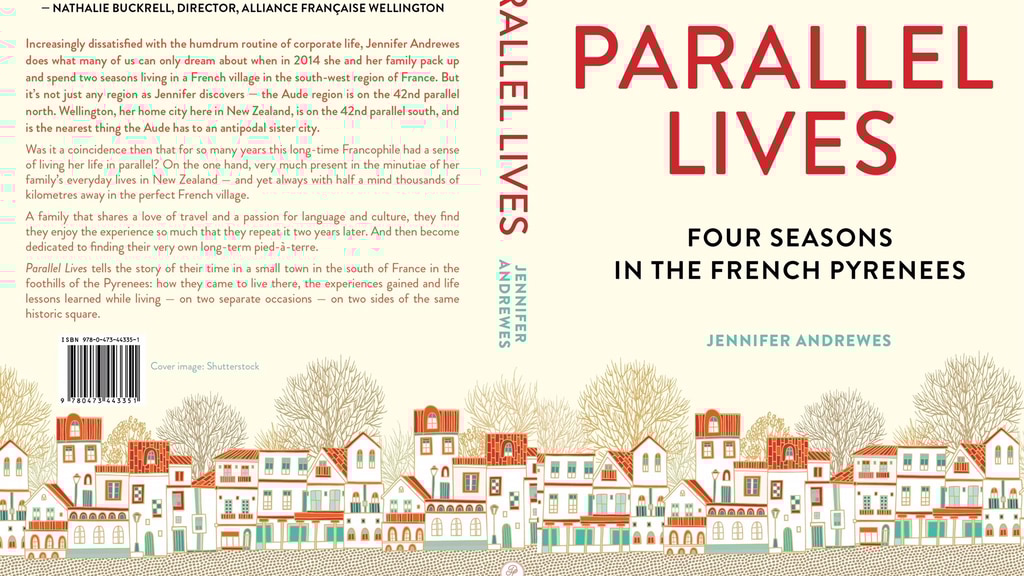 JAndrewesNZ's tweet card. A travel book about our family's experience of living in the French Pyrenees.