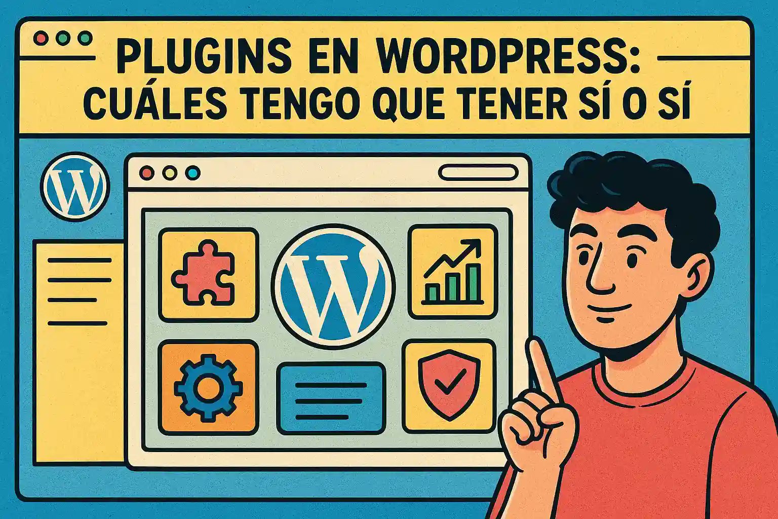 julifendez's tweet card. Listado de plugins para WordPress que tienes que tener sí o sí. Son los esenciales para el funcionamiento del mejor CMS del mundo.