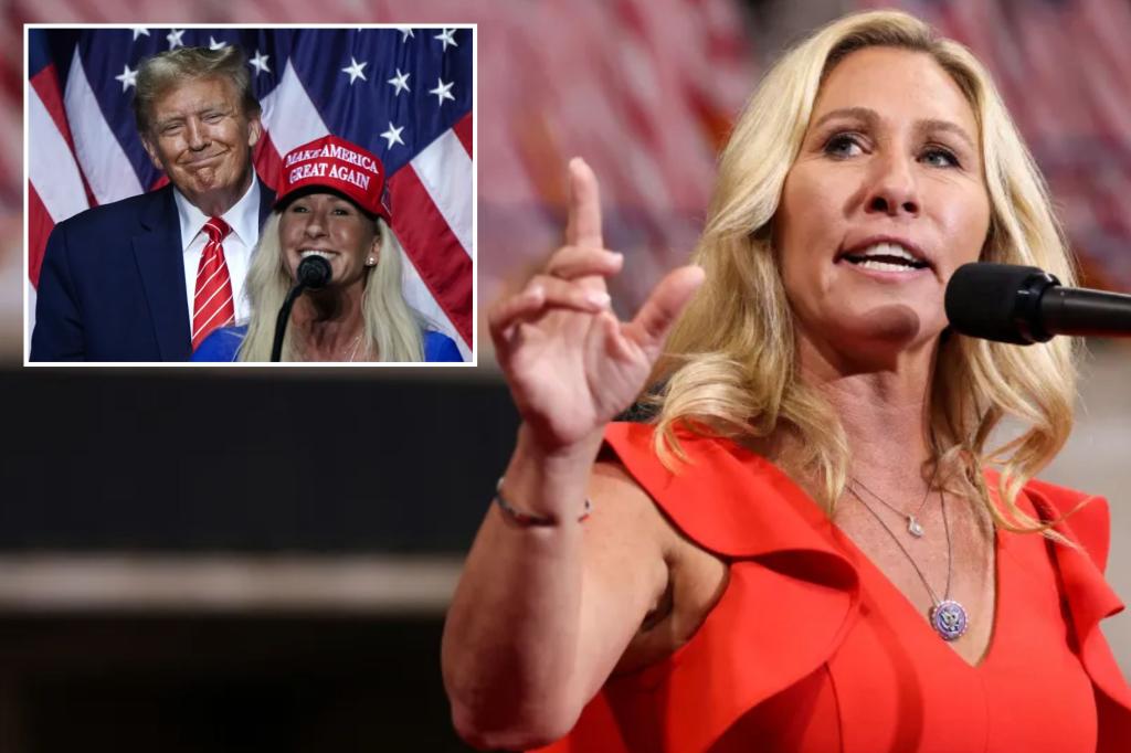 TopherGotWifi's tweet card. The firebrand Republican will be leaving in the middle of her term.