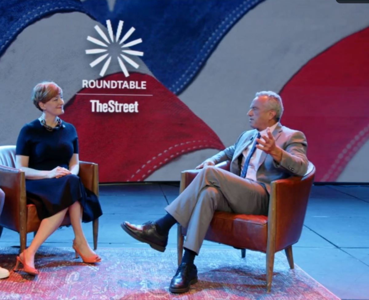 scottmelker's tweet card. Robert F Kennedy took direct aim at the Fed during an interview at the Bitcoin Conference in Nashville today. “The relationship between Congress and the Fed is