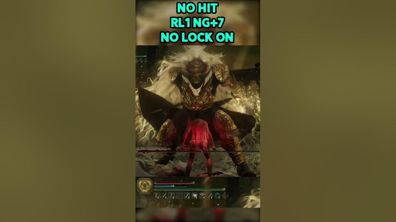 KHeartsandwine's tweet card. Radahn Boss Fight Made EASY With Parrying Dagger Build