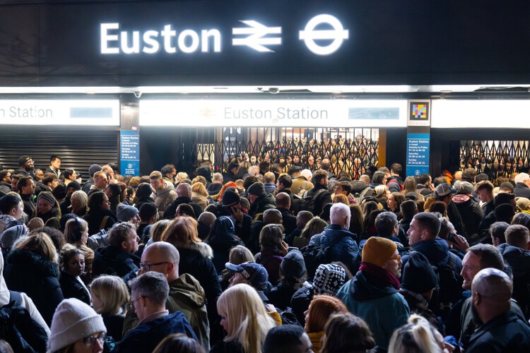 rrabg5's tweet card. Latest travel updates as railway lines are closed on the West Coast Main Line.