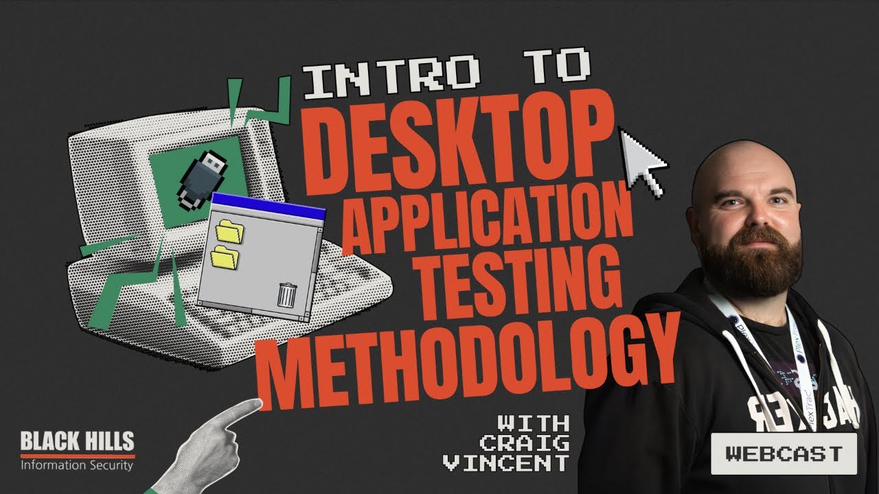 YourFinalSin's tweet card. Intro to Desktop Application Testing Methodology w/ Craig Vincent...