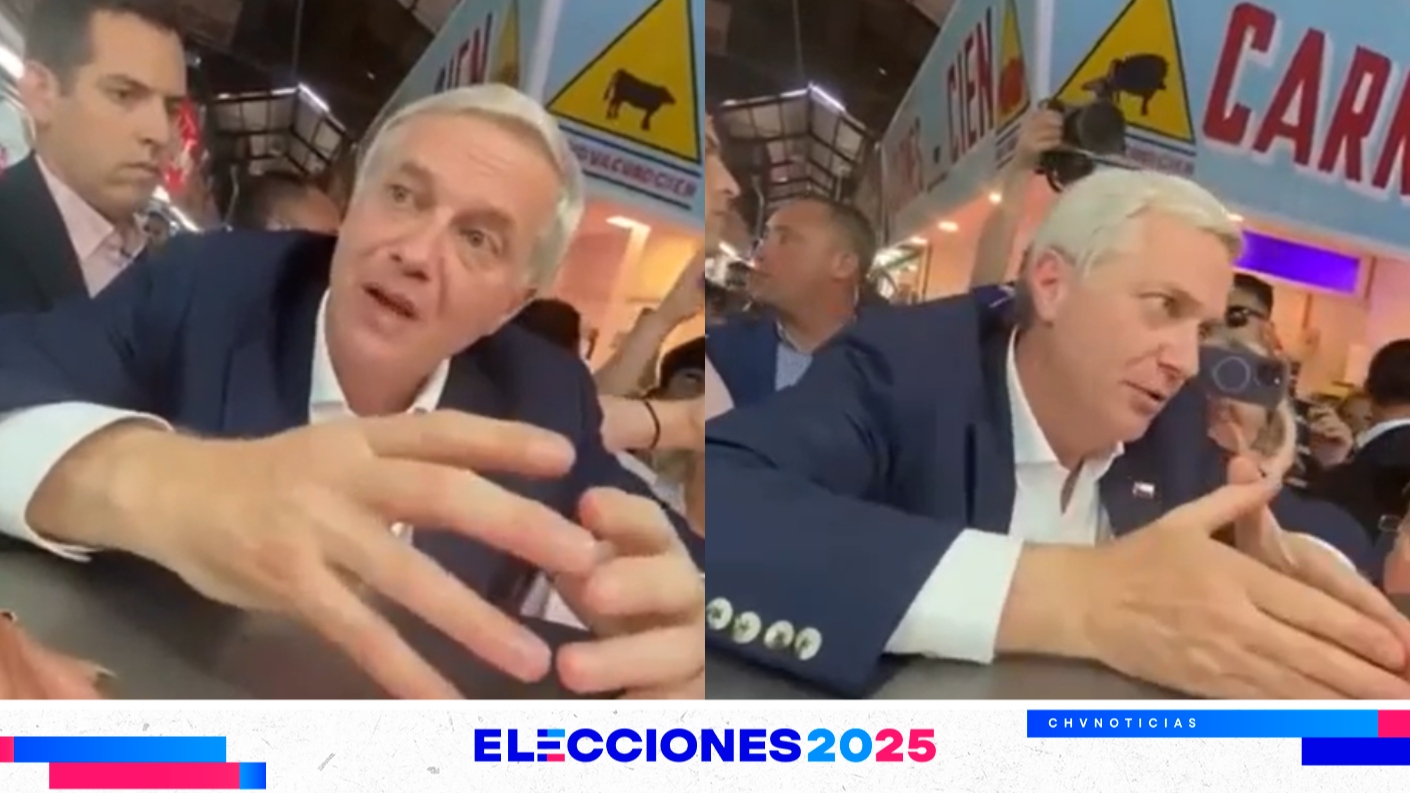 chvnoticias's tweet card. El abanderado presidencial protagonizó un intercambio con locatatorios extranjeros en Franklin, quienes le consultaron sobre sus propuestas en materia migratoria.