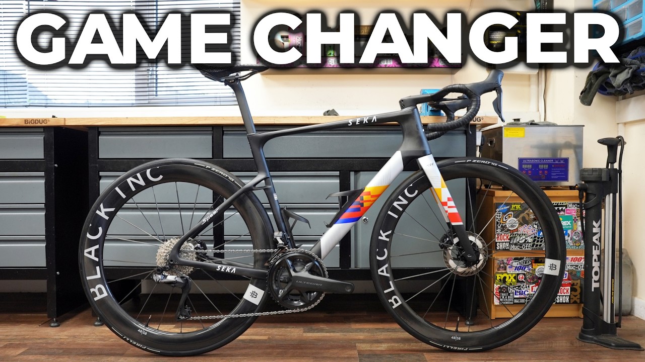 davearthur's tweet card. The Seka Spear is a Game-Changing Road Bike for 2025 - First Look &...