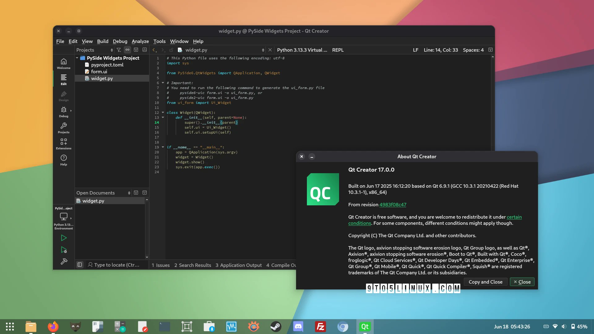 OS_SCI_'s tweet card. Qt Creator 17 open-source IDE (Integrated Development Environment) is now available for download with various improvements.