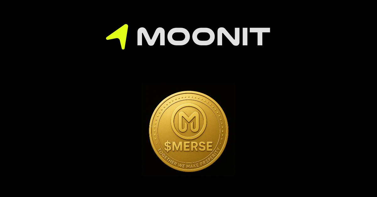 moonitcto's tweet card. $MERSE is a community-driven metaverse token created to encourage mutual support and collaboration. We believe that by helping one another, we can build a more inclusive digital economy and achieve...